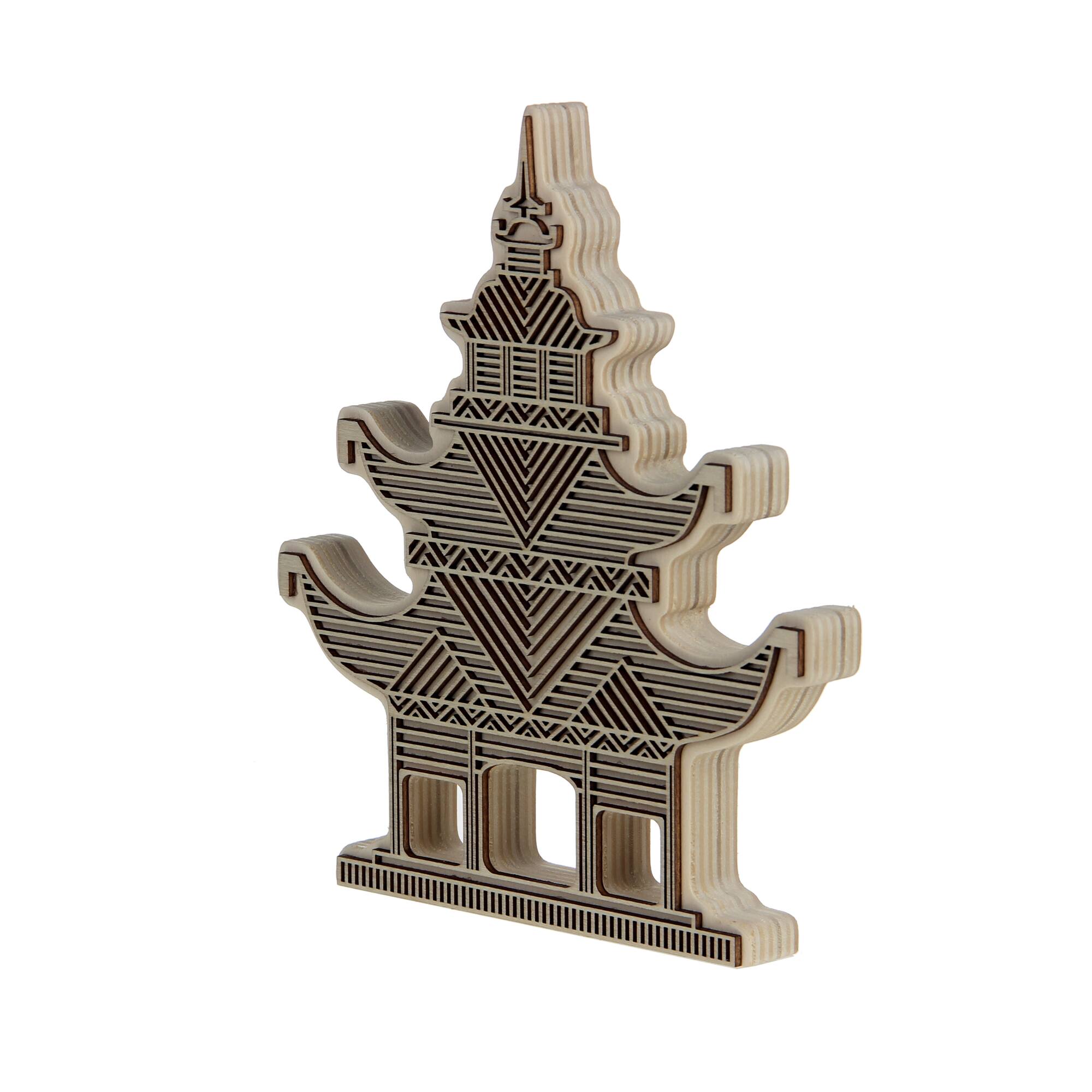 Jonathan Adler x Michaels 8" Linear Pagoda DIY Wood Décor